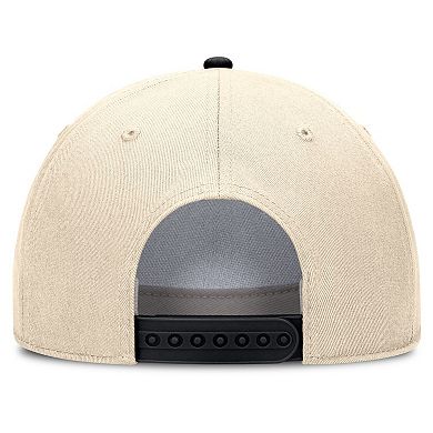 Unisex Nike Natural Iowa Hawkeyes 2026 Primetime Natural 5-Panel Rope 2-Tone Rise Hat