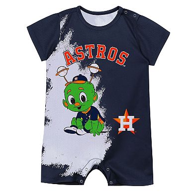 Infant Outerstuff Navy Houston Astros Baby Mascot Bodysuit