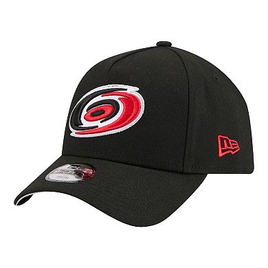 Youth New Era Black Carolina Hurricanes 9FORTY A-Frame Adjustable Hat