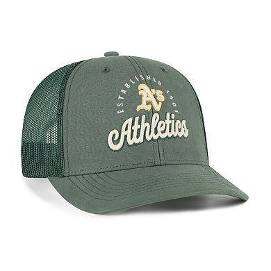 Men's '47 Green Athletics Pitstop Trucker Adjustable Hat