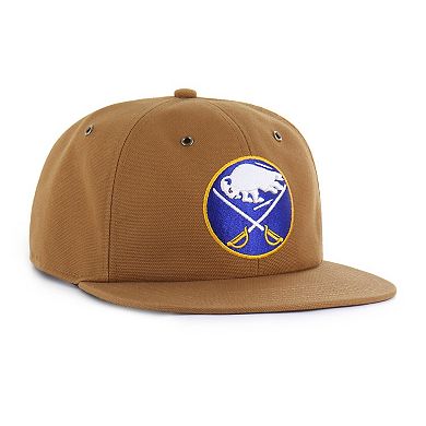 Men's Carhartt x '47 Tan Buffalo Sabres Captain Snapback Hat