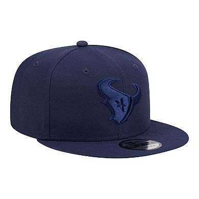 Men's New Era Navy Houston Texans Colorpack 9FIFTY Snapback Hat