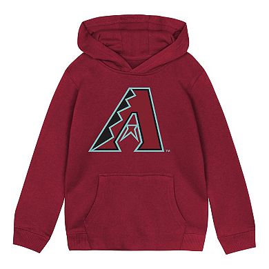 Toddler Outerstuff Red Arizona Diamondbacks Primary Logo Fleece Hoodie