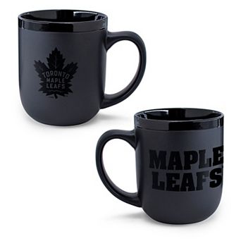 WinCraft Toronto Maple Leafs 17oz. Black Tonal Ceramic Mug