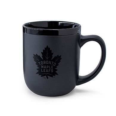 WinCraft Toronto Maple Leafs 17oz. Black Tonal Ceramic Mug