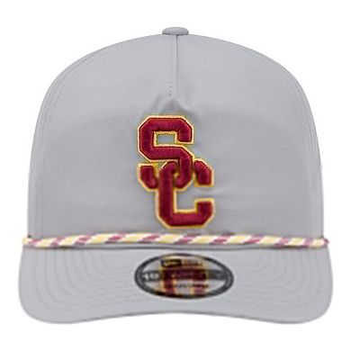 Men's New Era Gray USC Trojans 19TWENTY Adjustable Hat