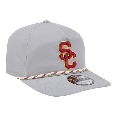 Men's New Era Gray USC Trojans 19TWENTY Adjustable Hat