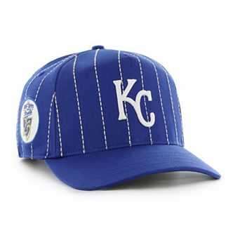Men's '47 x Rawlings Royal Kansas City Royals Pinstripe Hitch Adjustable Hat