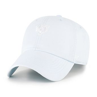 Women's '47 Light Blue Chicago Bears Base Runner Ballpark Clean Up Adjustable Hat