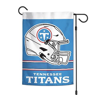 "WinCraft Tennessee Titans 12"" x 18"" Stripes Double-Sided Garden Flag"