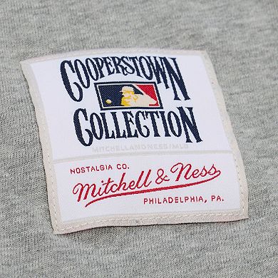 Men's Mitchell & Ness Ken Griffey Jr. Gray Seattle Mariners Player Collection Premium T-Shirt