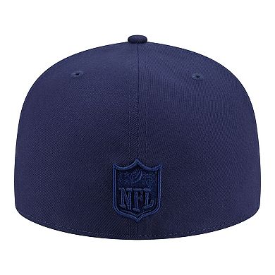 Men's New Era Navy Chicago Bears Color Pack 59FIFTY Fitted Hat