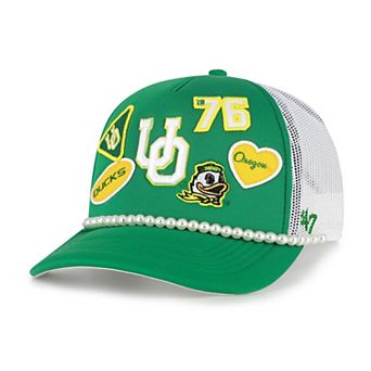 Men's '47 Green/White Oregon Ducks Rally On Hitch Adjustable Hat