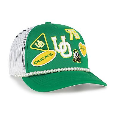 Men's '47 Green/White Oregon Ducks Rally On Hitch Adjustable Hat