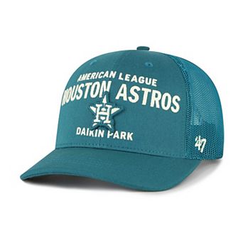 Men's '47 Teal Houston Astros Contemporary Hitch Adjustable Trucker Hat