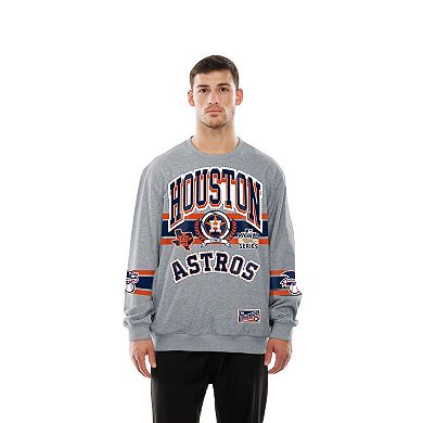 Men's New Era Gray Houston Astros Sport Classics Sweatshirt