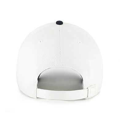 Men's '47 White/Black Colorado Buffaloes Contemporary Basics Two Tone Clean Up Adjustable Hat