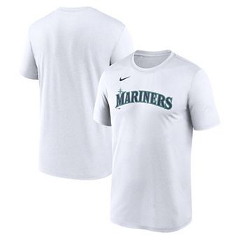 Men's Nike White Seattle Mariners New Legend Wordmark Dri-FIT T-Shirt