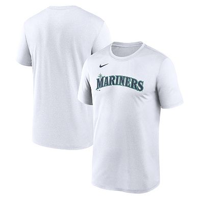Men's Nike White Seattle Mariners New Legend Wordmark Dri-FIT T-Shirt