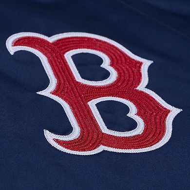 Men's Mitchell & Ness David Ortiz Navy Boston Red Sox Legends Collection Lightweight Satin Full-Snap Jacket