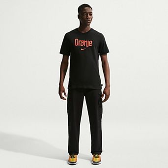 Men's Nike Black Netherlands National Team Wordmark T-Shirt