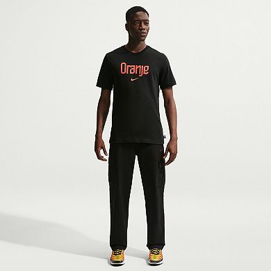 Men's Nike Black Netherlands National Team Wordmark T-Shirt