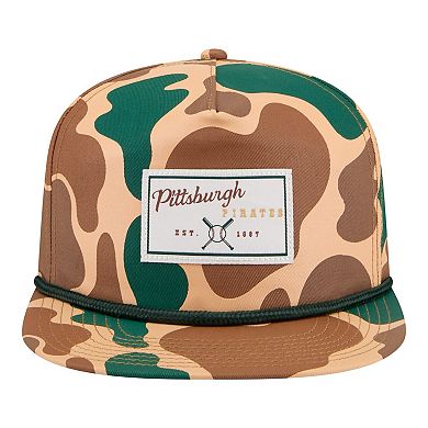 Men's New Era Camo Pittsburgh Pirates Duck 19TWENTY Adjustable Hat
