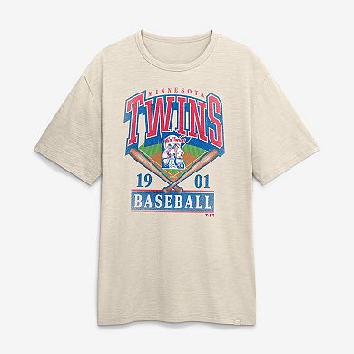 Men's Fanatics Tan Minnesota Twins Stadium Slub T-Shirt