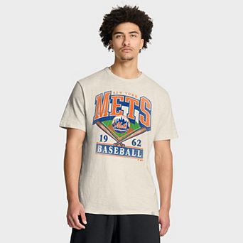 Men's Fanatics Tan New York Mets Stadium Slub T-Shirt
