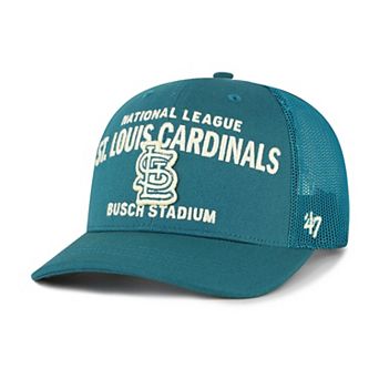 Men's '47 Teal St. Louis Cardinals Contemporary Hitch Adjustable Trucker Hat