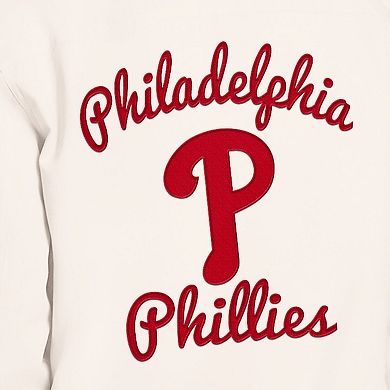 Men's Starter White Philadelphia Phillies Franchise Lightweight Full-Zip Jacket