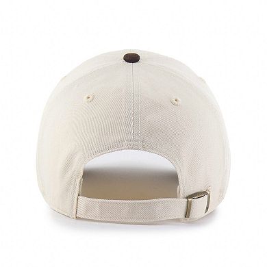 Men's '47 Natural/Brown Baltimore Orioles Two-Tone Fashion Clean Up Adjustable Hat