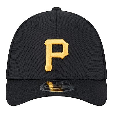 Men's New Era Black Pittsburgh Pirates Dash 39THIRTY Flex Hat