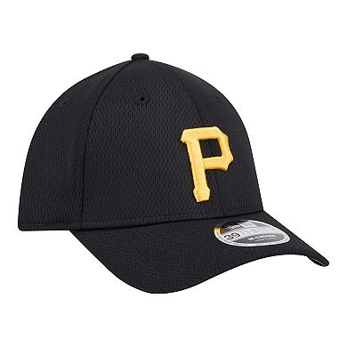 Men's New Era Black Pittsburgh Pirates Dash 39THIRTY Flex Hat