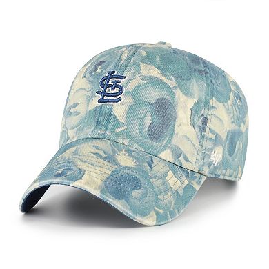 Women's '47 Blue St. Louis Cardinals Gardenia Clean Up Adjustable Hat
