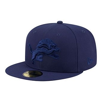 Men's New Era Navy Detroit Lions Color Pack 59FIFTY Fitted Hat