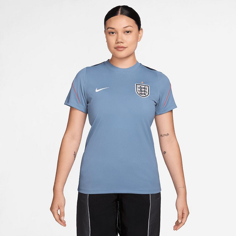 Women's Nike Blue England National Team 2026 Strike Dri-FIT Top,