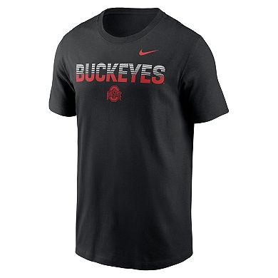 Men's Nike Black Ohio State Buckeyes Primetime Kinetic T-Shirt