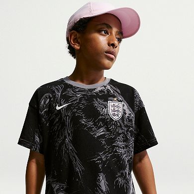 Youth Nike Gray England National Team Allover Print T-Shirt