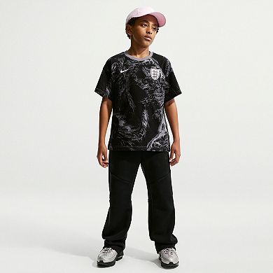 Youth Nike Gray England National Team Allover Print T-Shirt