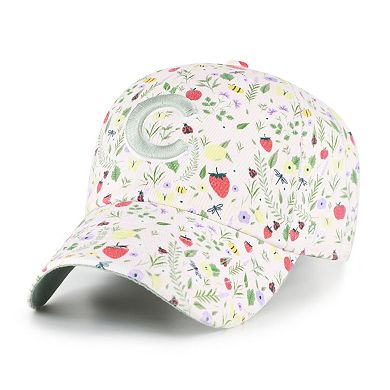 Women's '47 Light Pink Chicago Cubs Posey Clean Up Adjustable Hat