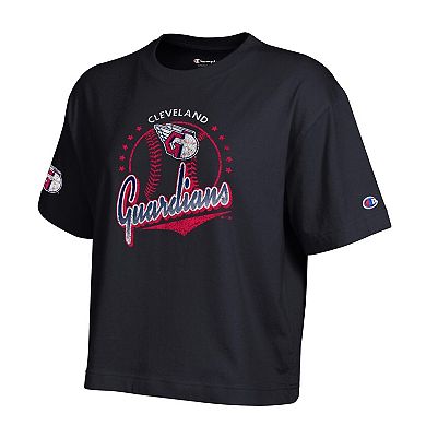 Women's Champion Black Cleveland Guardians All-Star T-Shirt