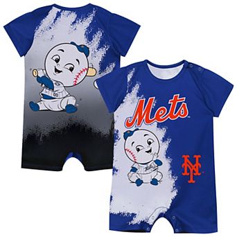 Infant Outerstuff Blue New York Mets Baby Mascot Bodysuit