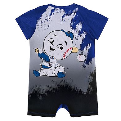 Infant Outerstuff Blue New York Mets Baby Mascot Bodysuit