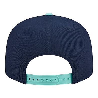 Men's New Era Navy/Turquoise New York Yankees Two-Tone Color Pack 9FIFTY Snapback Hat