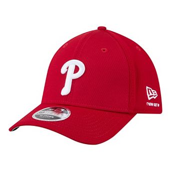 Men's New Era Red Philadelphia Phillies Dash 39THIRTY Flex Hat