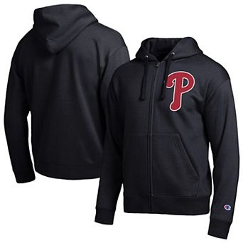 Men's Champion Black Philadelphia Phillies All-Star Full-Zip Hoodie