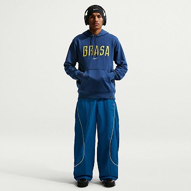 Men's Nike Blue Brazil National Team Club Hoodie