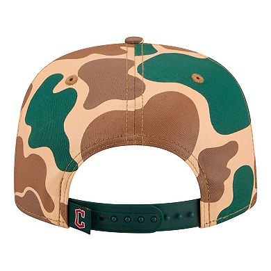 Men's New Era Camo Cleveland Guardians Duck 19TWENTY Adjustable Hat