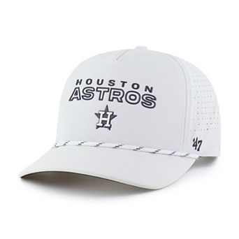 Men's '47 White Houston Astros Forward Vault Hitch Adjustable Hat